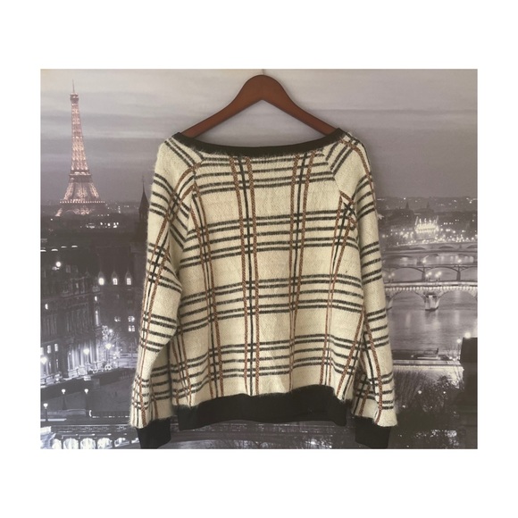 Fabulous Metallic Plaid Sweater - Picture 2 of 7